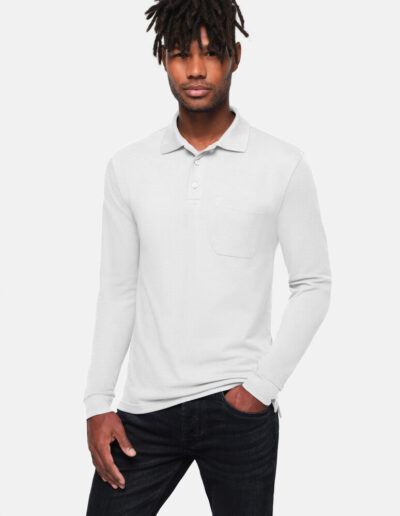 HAKRO Pocket-Longsleeve-Polo – Foto: HAKRO